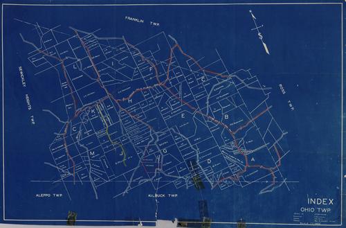 Ohio Township index map