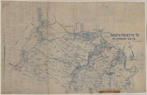 South Fayette Township plat map