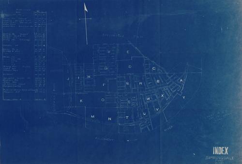 Springdale Borough index map