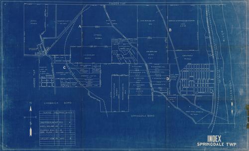 Springdale Township index map