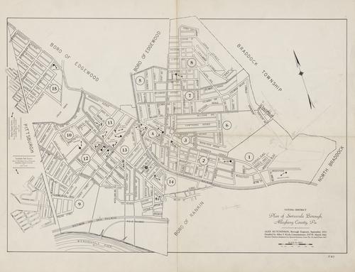 Swissvale Borough voting districts