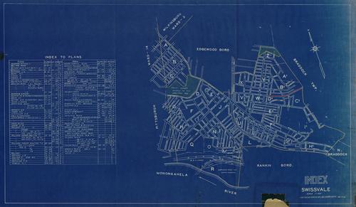 Swissvale index map