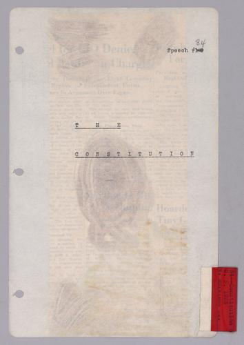 #84: The Constitution of the United States of America