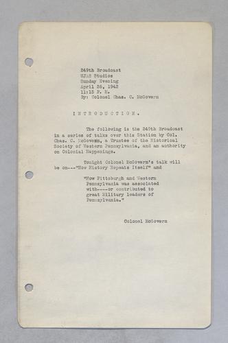 #249: How Pittsburgh and W. PA Contributed to Great Military Leaders of PA