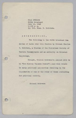 #312: Political Animosities Resulting in the Liquidation of Those Contending for Political Control