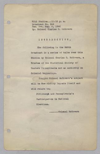 #368: Pennsylvania’s Participation in National Elections