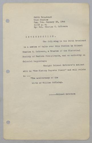 #340a: William McKinley