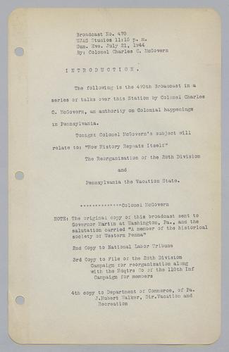 #470: Reorganization of the 28th Division Part 2