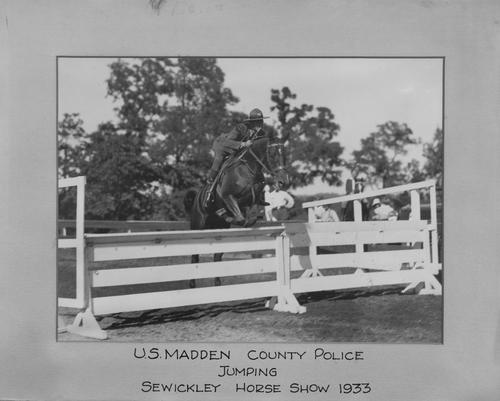 Sewickley Horse Show and Officer U. S. Madden