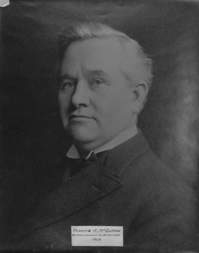 Thomas A. McQuaide, Superintendent of Detectives