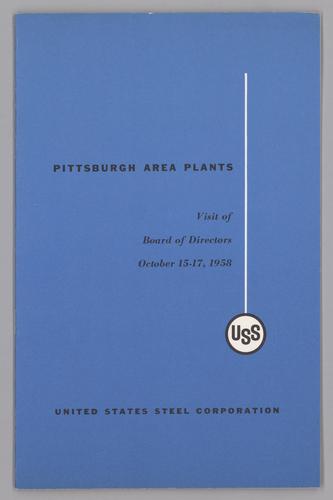 Pittsburgh Area Plants: Visit of Board of Directors