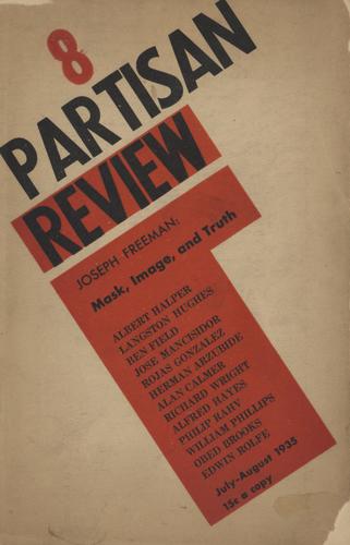 Partisan Review, Vol. 2 No. 8