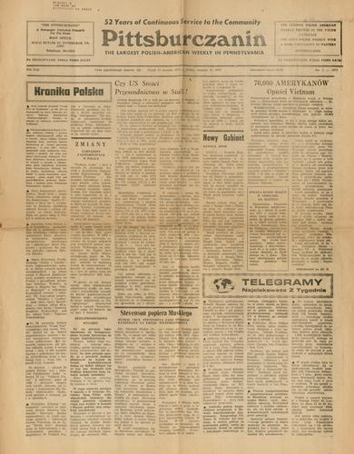 Pittsburczanin (last issue published),
