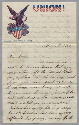Thomas B. McFarland's letters