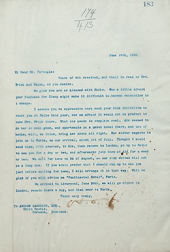 Frick writes on his upcoming European vacation