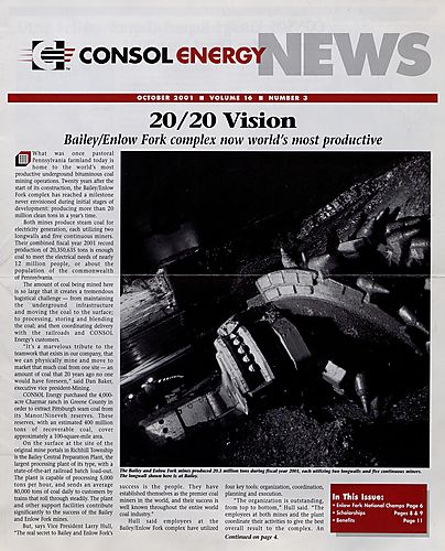 CONSOL Energy news