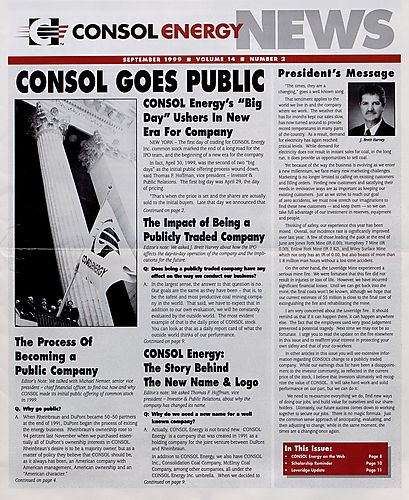 CONSOL Energy news