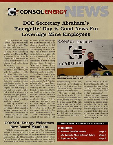 CONSOL Energy news