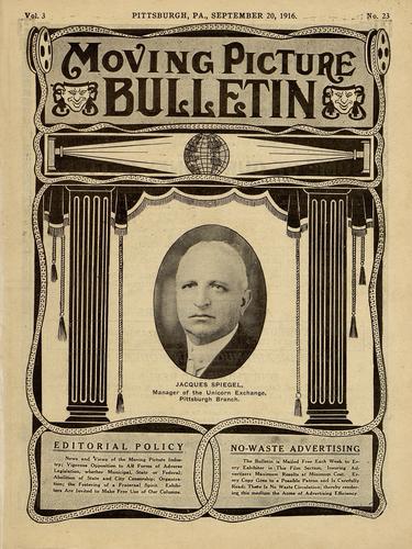 Pittsburgh moving picture bulletin