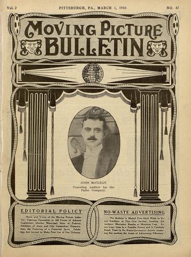 Pittsburgh moving picture bulletin