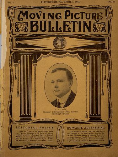 Pittsburgh moving picture bulletin