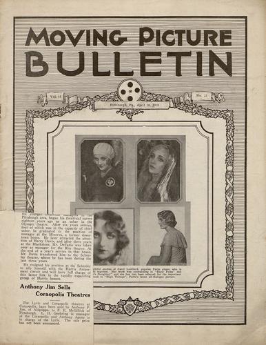 Pittsburgh moving picture bulletin