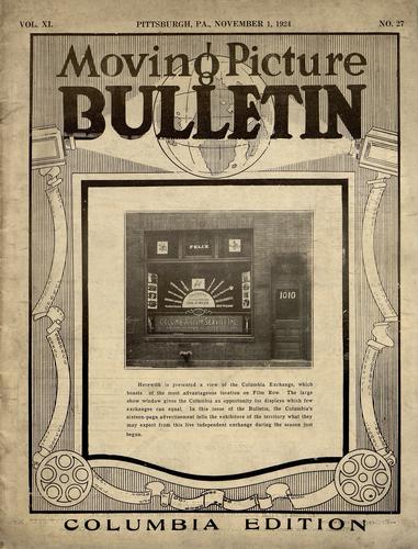 Pittsburgh moving picture bulletin
