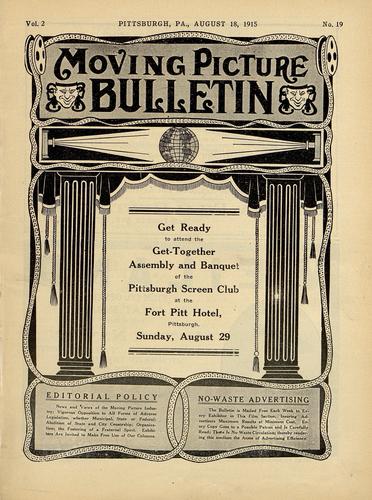 Pittsburgh moving picture bulletin