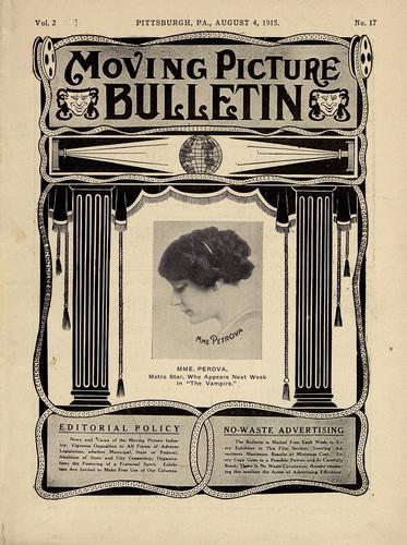 Pittsburgh moving picture bulletin