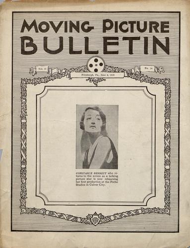 Pittsburgh moving picture bulletin
