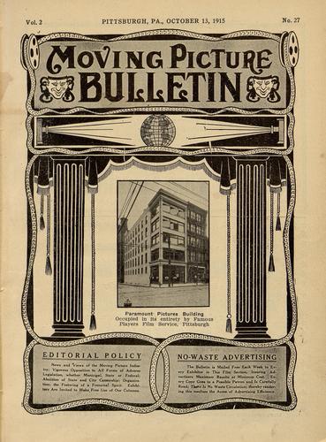 Pittsburgh moving picture bulletin