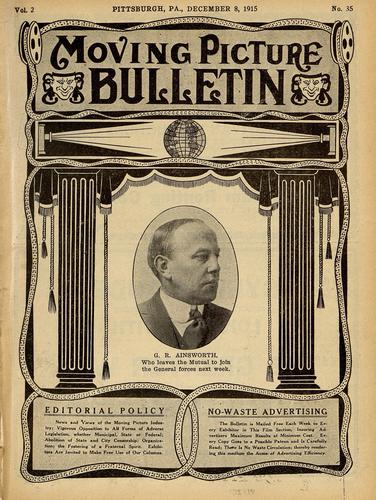 Pittsburgh moving picture bulletin