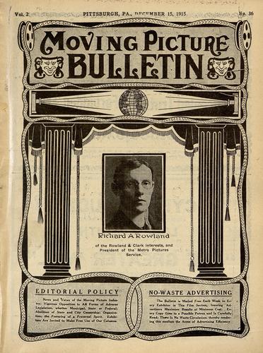 Pittsburgh moving picture bulletin