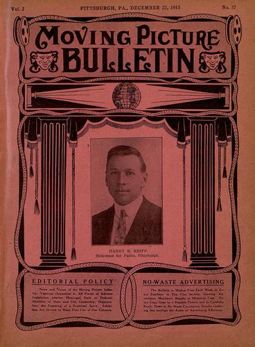 Pittsburgh moving picture bulletin