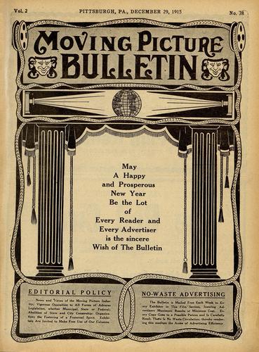 Pittsburgh moving picture bulletin