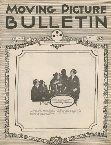 Pittsburgh moving picture bulletin