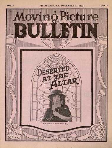 Pittsburgh moving picture bulletin