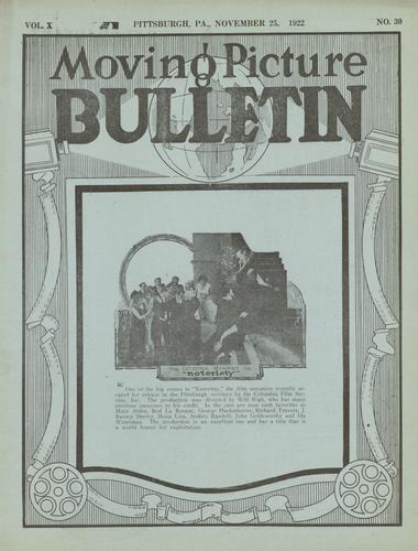 Pittsburgh moving picture bulletin