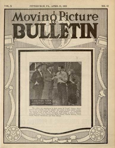 Pittsburgh moving picture bulletin