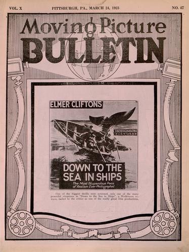 Pittsburgh moving picture bulletin