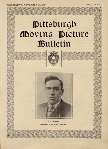 Pittsburgh moving picture bulletin