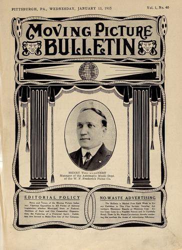 Pittsburgh moving picture bulletin