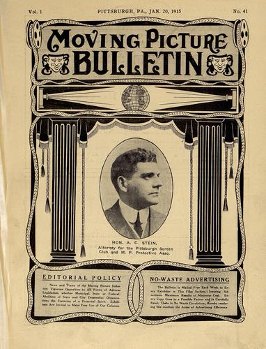 Pittsburgh moving picture bulletin