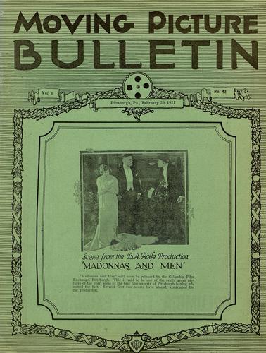 Pittsburgh moving picture bulletin