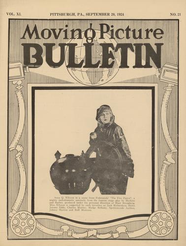 Pittsburgh moving picture bulletin