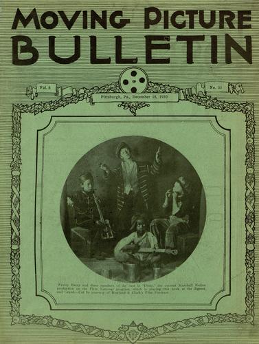 Pittsburgh moving picture bulletin