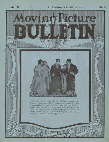 Pittsburgh moving picture bulletin
