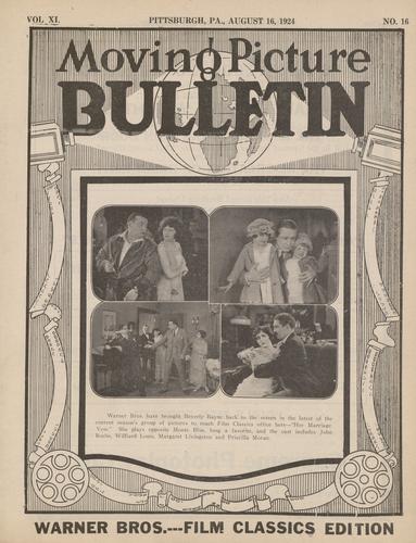 Pittsburgh moving picture bulletin
