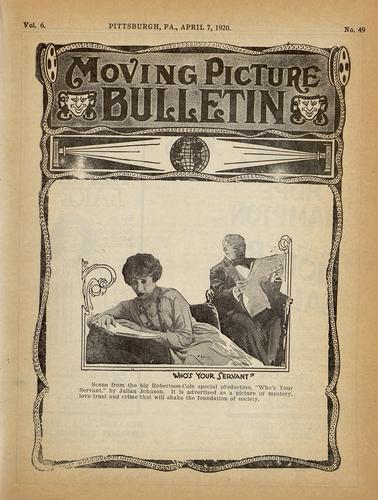 Pittsburgh moving picture bulletin
