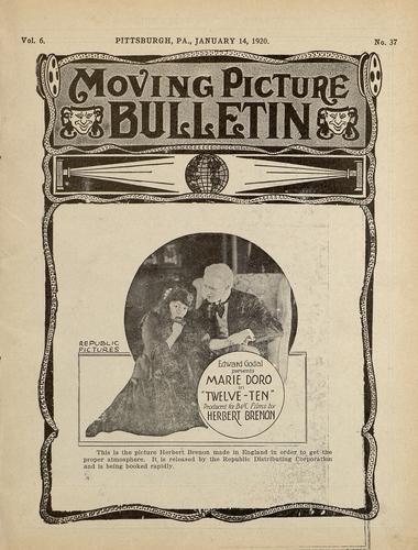 Pittsburgh moving picture bulletin